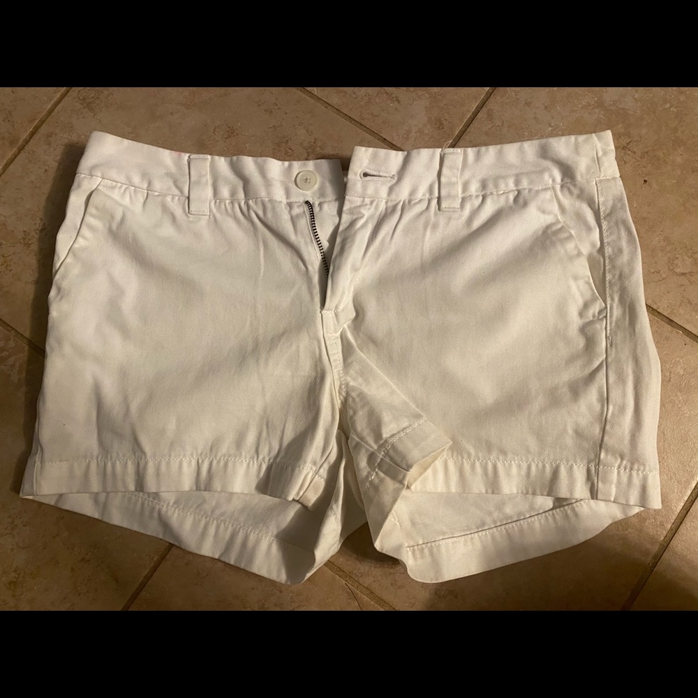 White Shorts